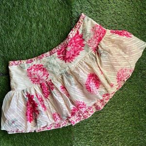 Floral Abercrombie & Fitch skirt